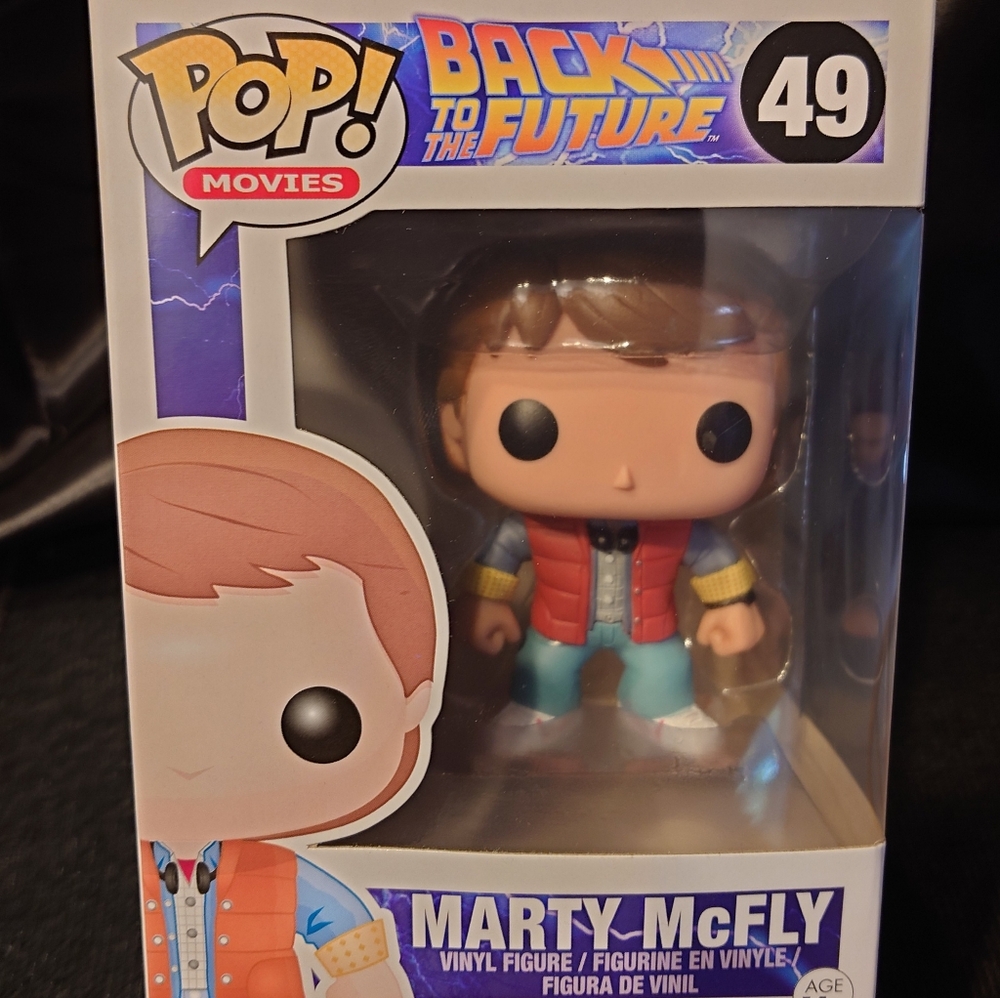 Funko Pop! Back To The Future Marty McFly Number 49